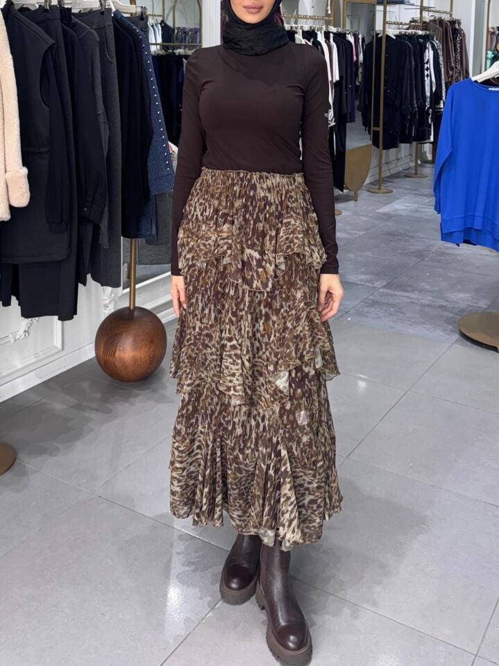 AMAROSE BOLAN ETEK  LEOPAR YEŞİL