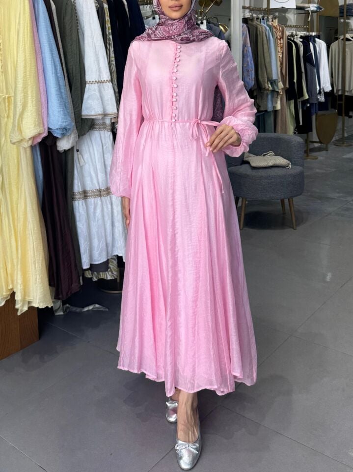 ALYA ELBİSE PEMBE