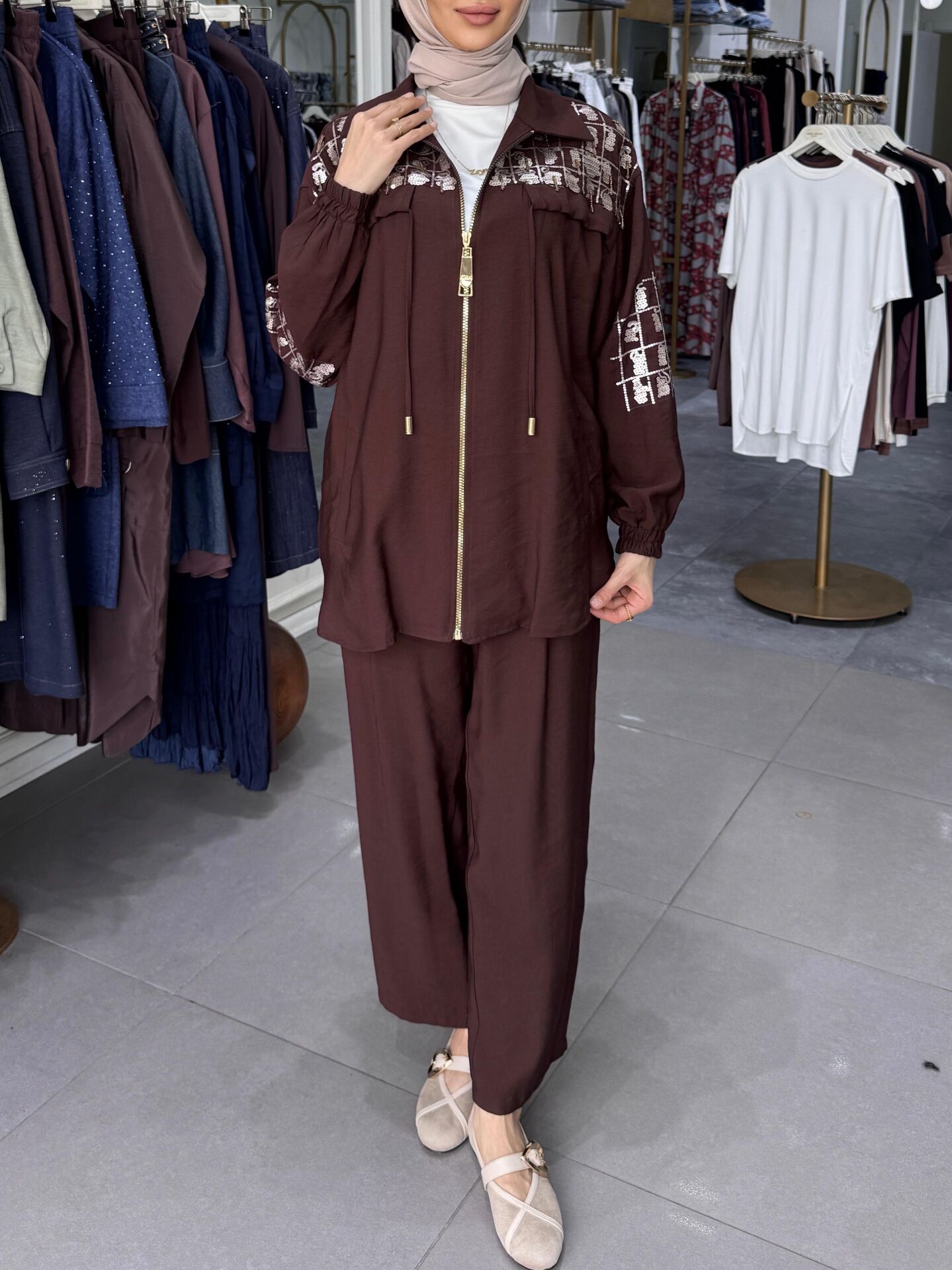 ELEGANZA GRAFİTE TAKIM