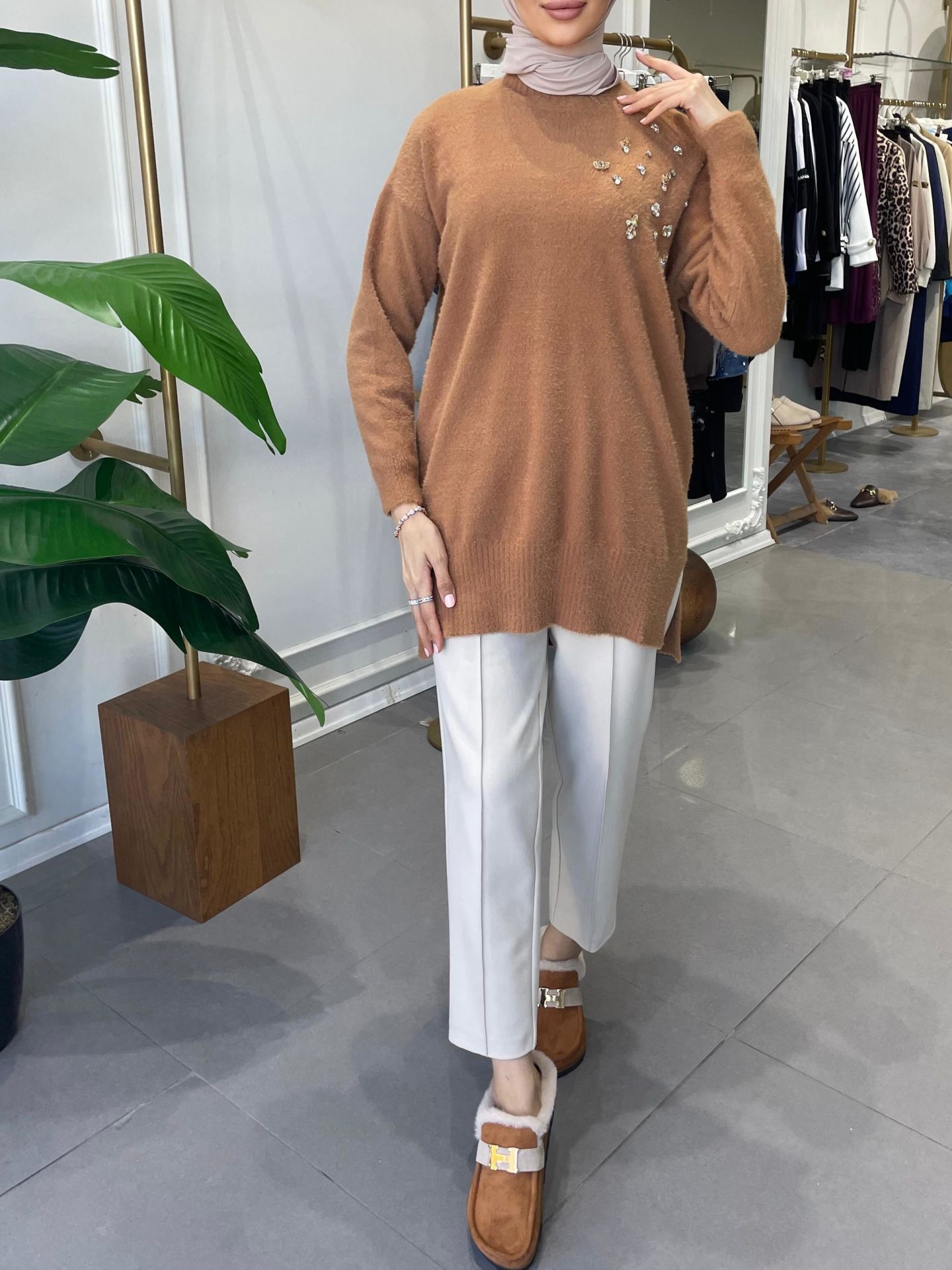 MAGLİONE ANGORA KAZAK CAMEL