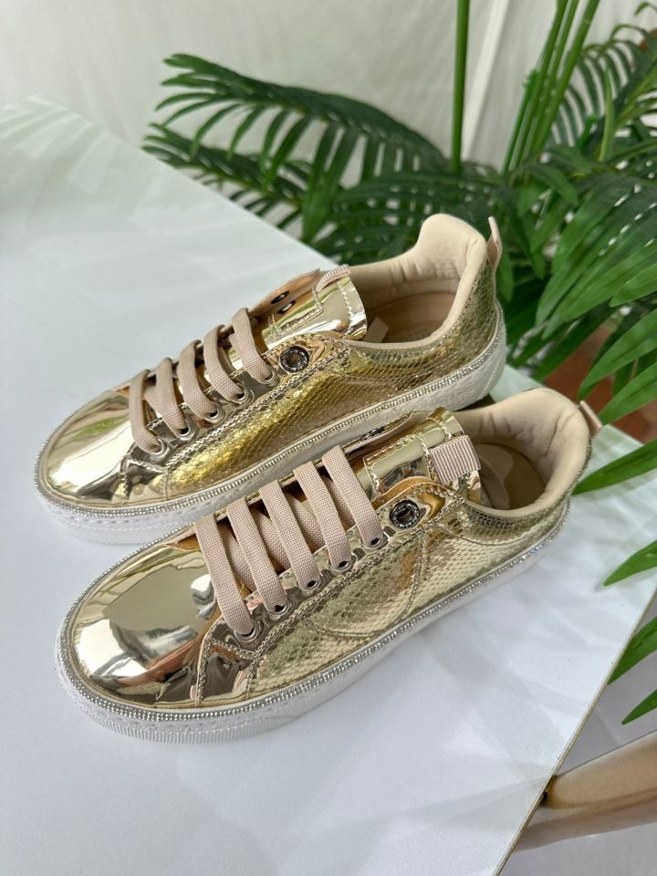 YILAN DESENLİ GOLD SPOR AYAKKABI
