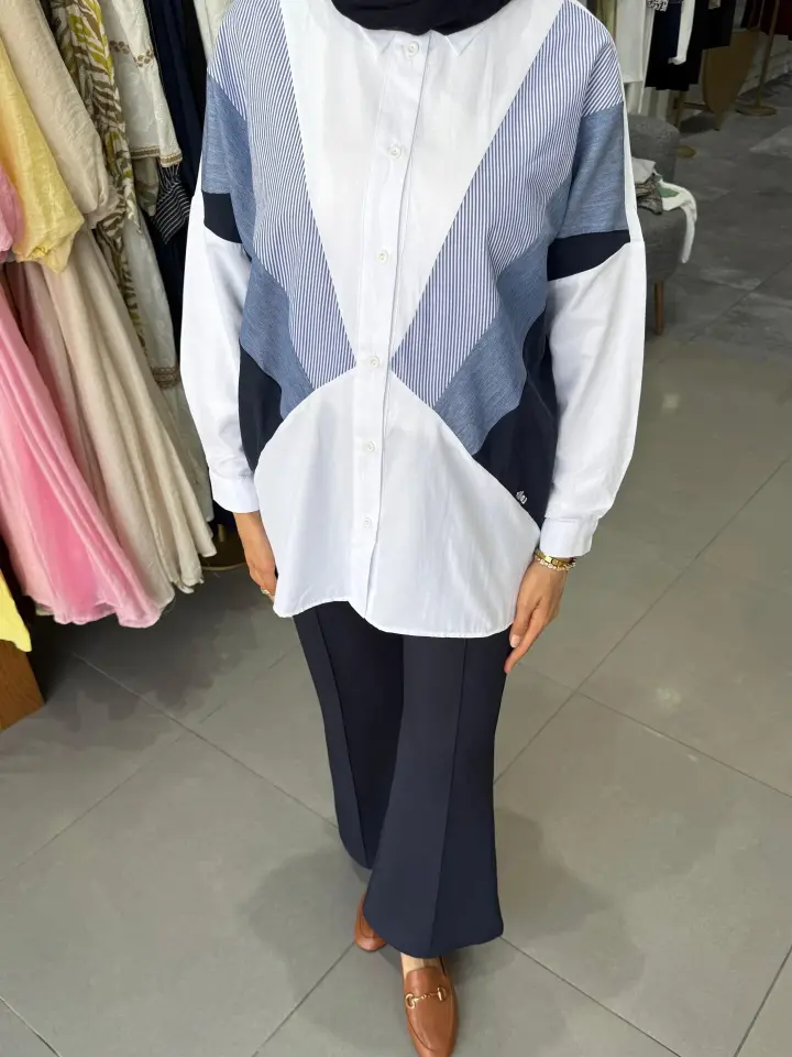 VEREV GARNİLİ GÖMLEK