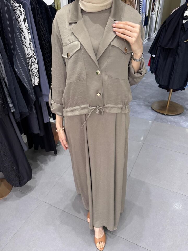 CEKET ELBİSELİ SAPPHIRE TAKIM KÜF