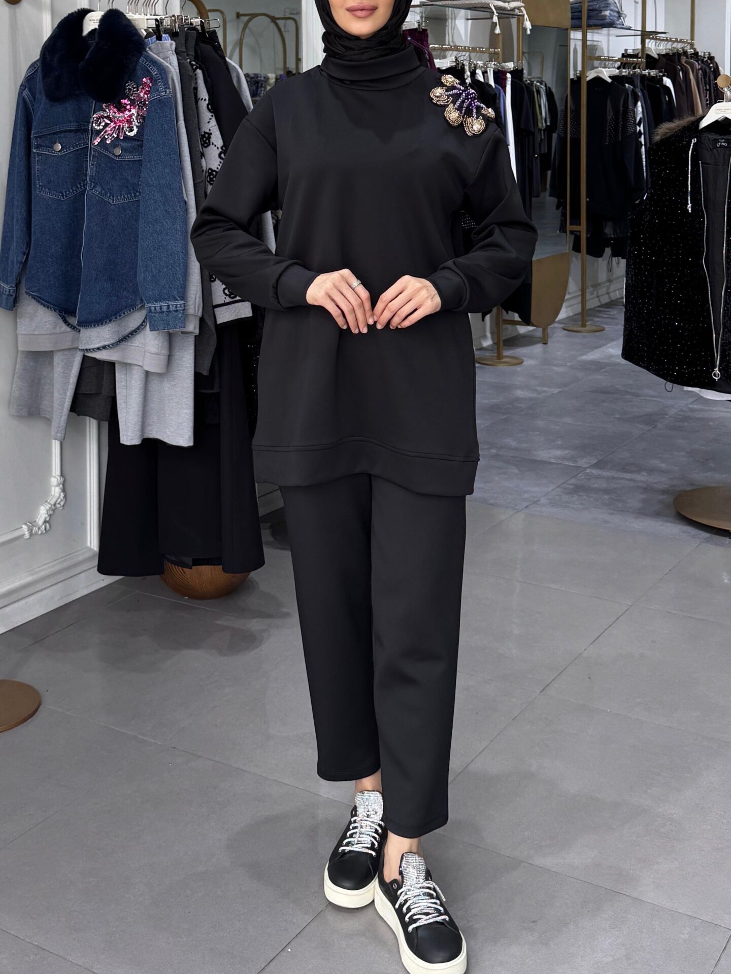 SILENZA SCUBA TAKIM SİYAH