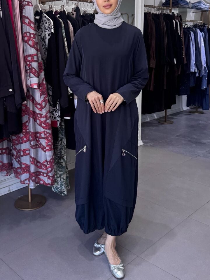 ÖNÜ FERMUAR DETAYLI ZEGNA ELBİSE