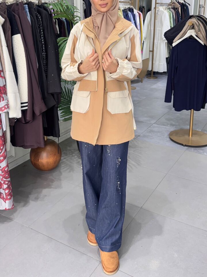 GHİSA TRENÇ CAMEL