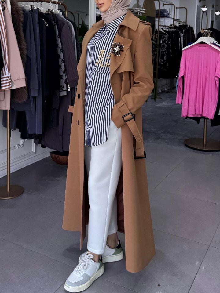 ROSE TRENÇKOT CAMEL