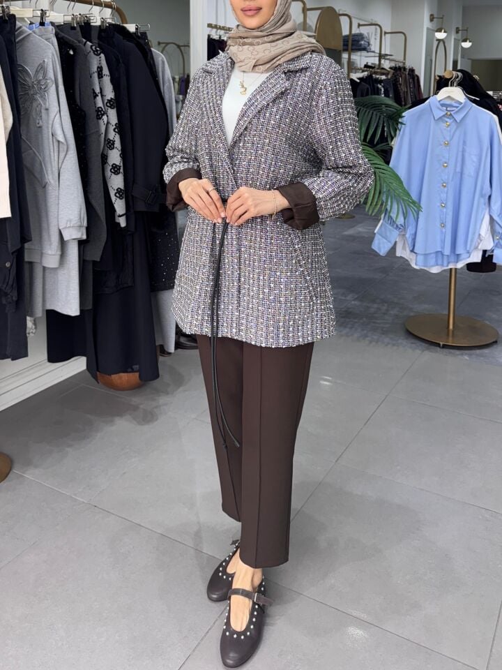 KİYA CEKET  KAHVERENGİ