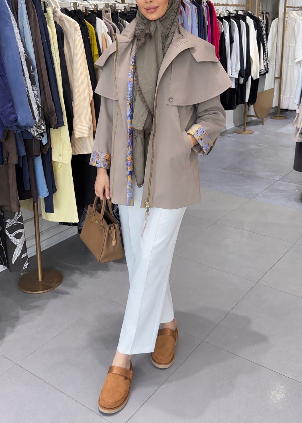 LUNA CAPE ASTARLI CEKET