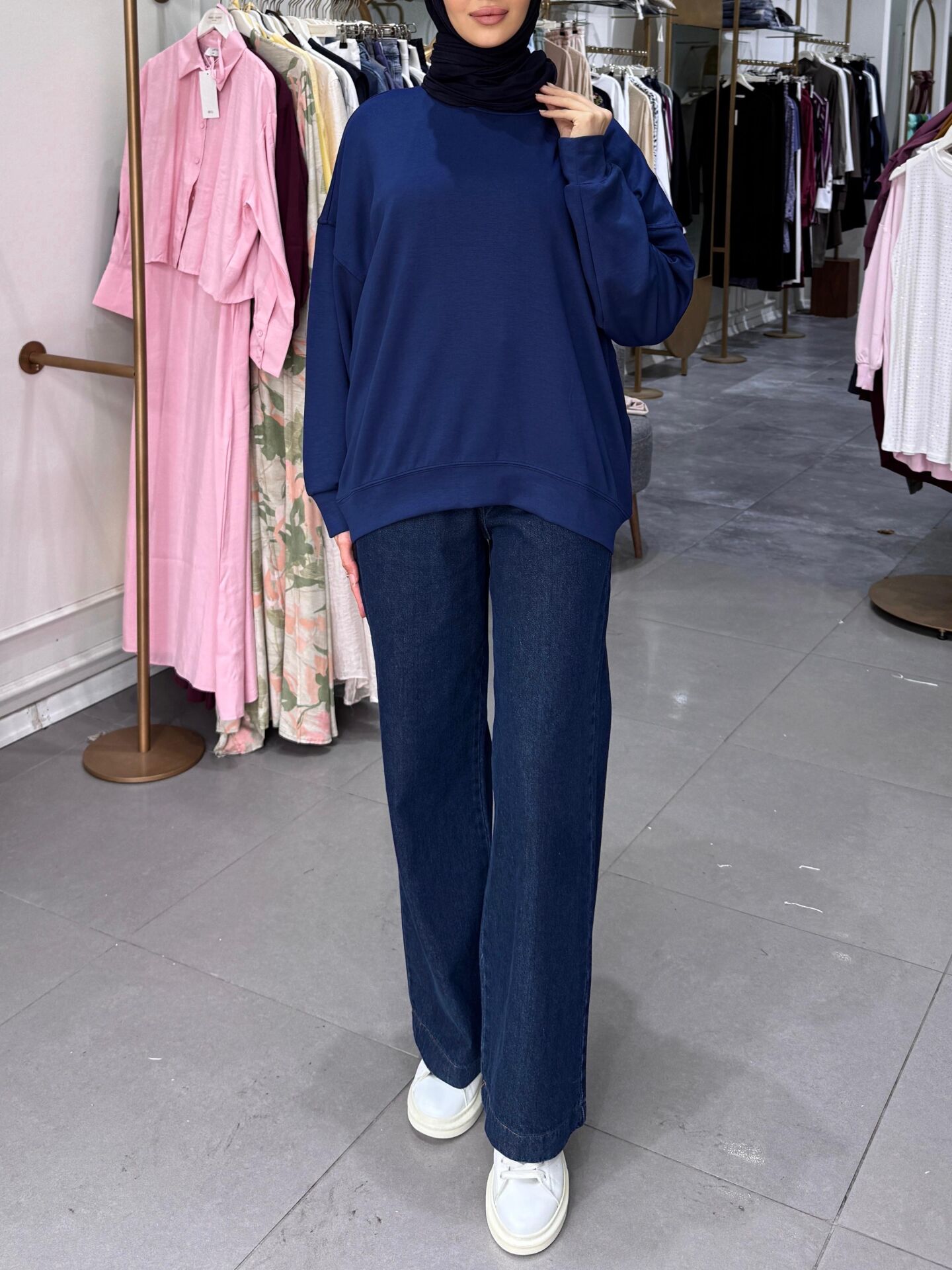 OYŞO SWEAT LACİVERT