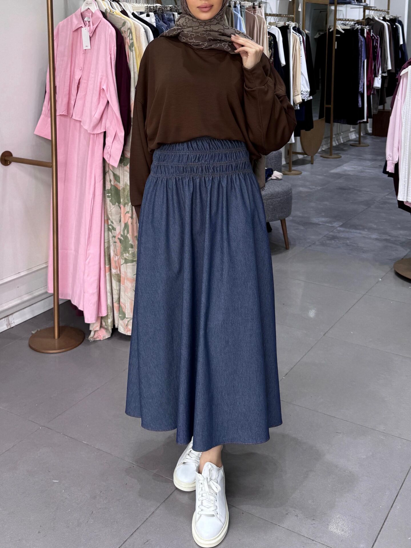 OYŞO SWEAT KAHVERENGİ