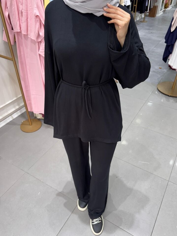 BUZY PANTOLONLU TAKIM  SİYAH