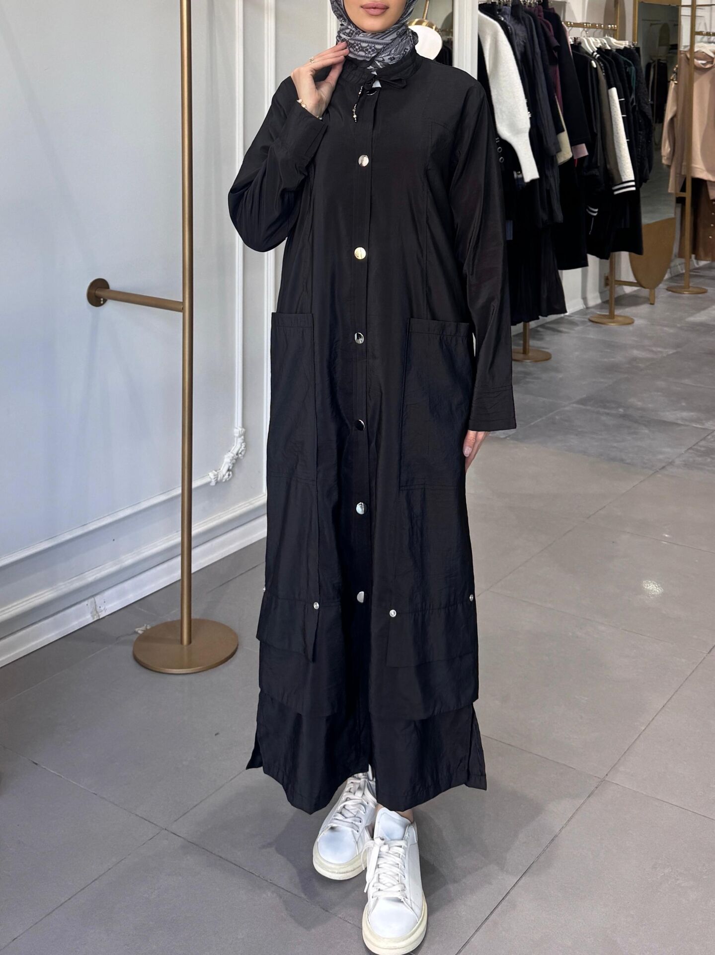 ÇITÇITLI SAFARİ KAP SİYAH