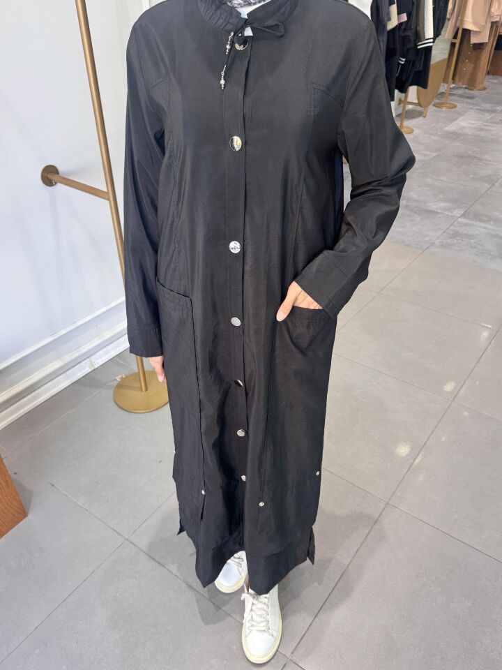 ÇITÇITLI SAFARİ KAP SİYAH