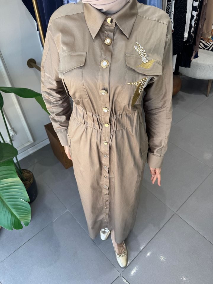 SHIR BIRD ELBİSE TABA