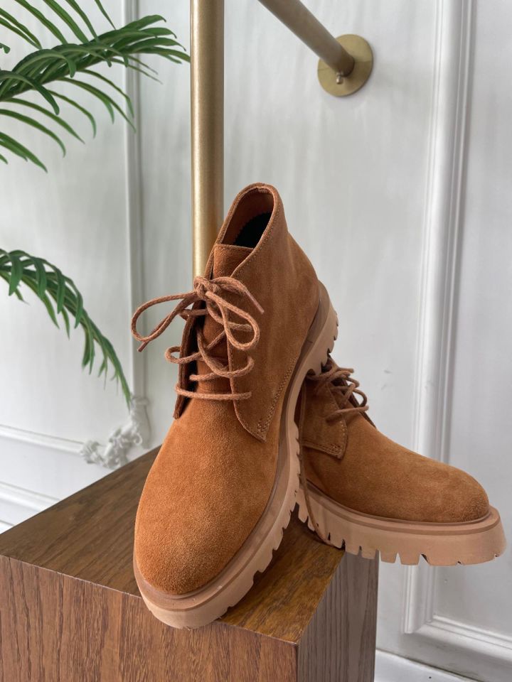 BAĞCIKLI SUET DERİ TABA