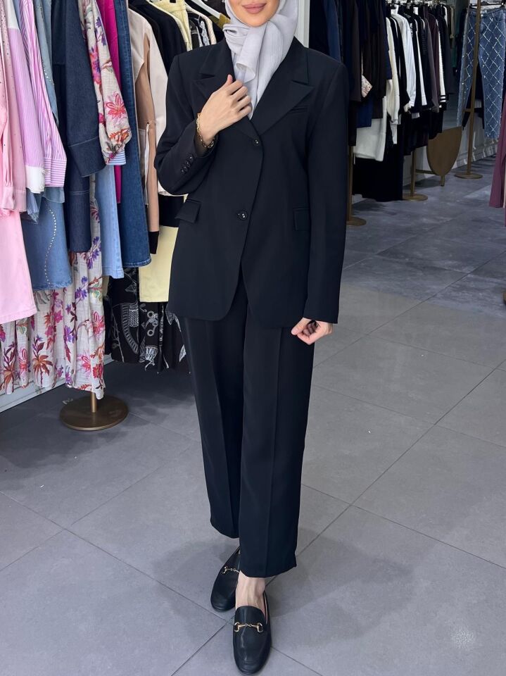 ZAFRINE BLAZER CEKET SİYAH