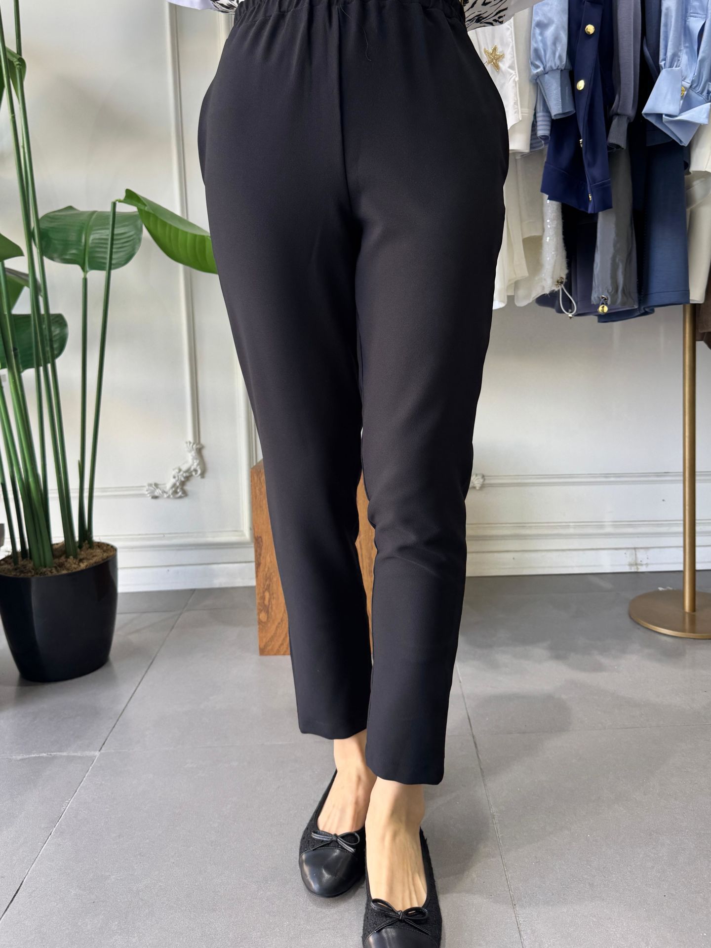 BASİC COMFORT PANTOLON SİYAH