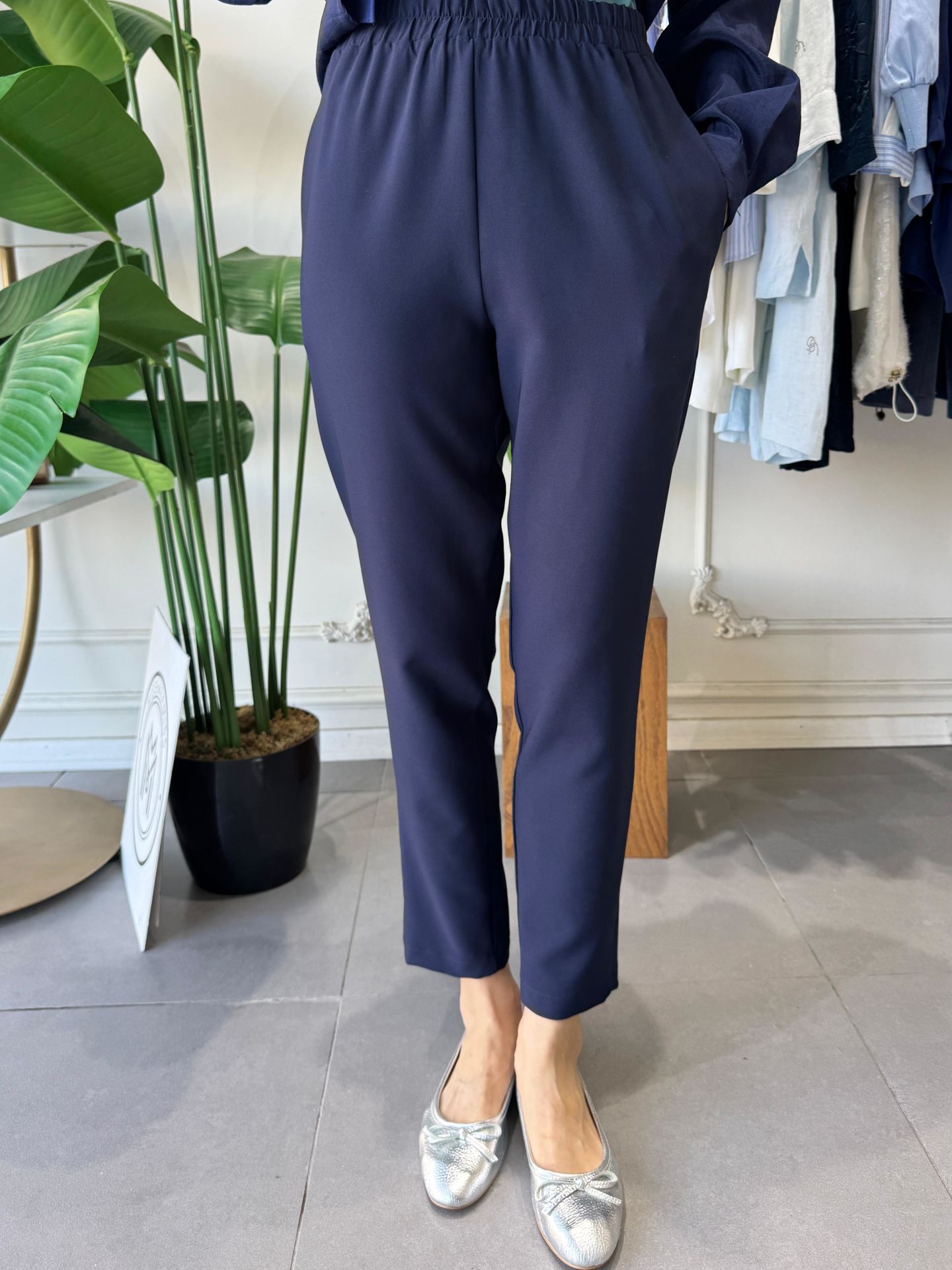 BASİC COMFORT PANTOLON LACİVERT