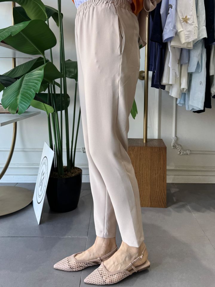 BASİC COMFORT PANTOLON BEJ