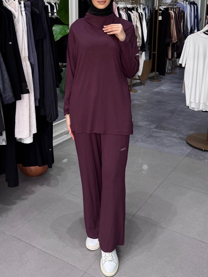 ŞAL YAKA TUNİK MÜRDÜM