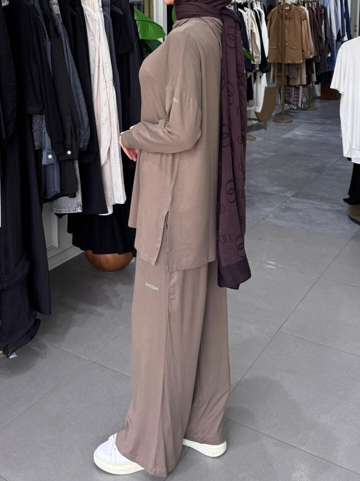 ŞAL YAKA TUNİK VİZON