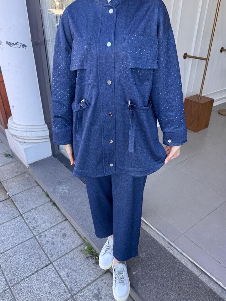 TAŞ KOT TAKIM MAVİ