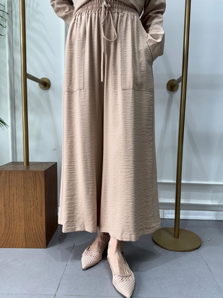 NAVİS BOL PANTOLON CAMEL