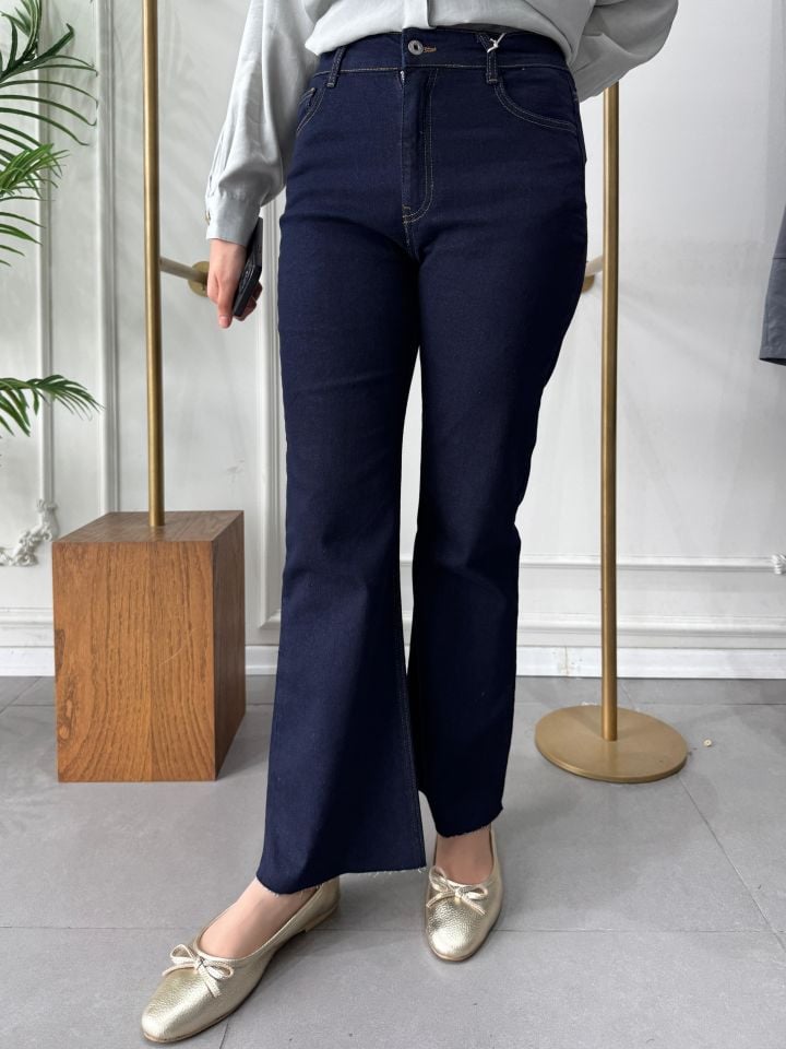 İSPANYOL DENİM PANTOLON LACİVERT