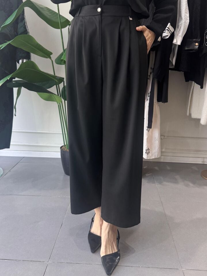 ŞALVAR PANTOLON SİYAH