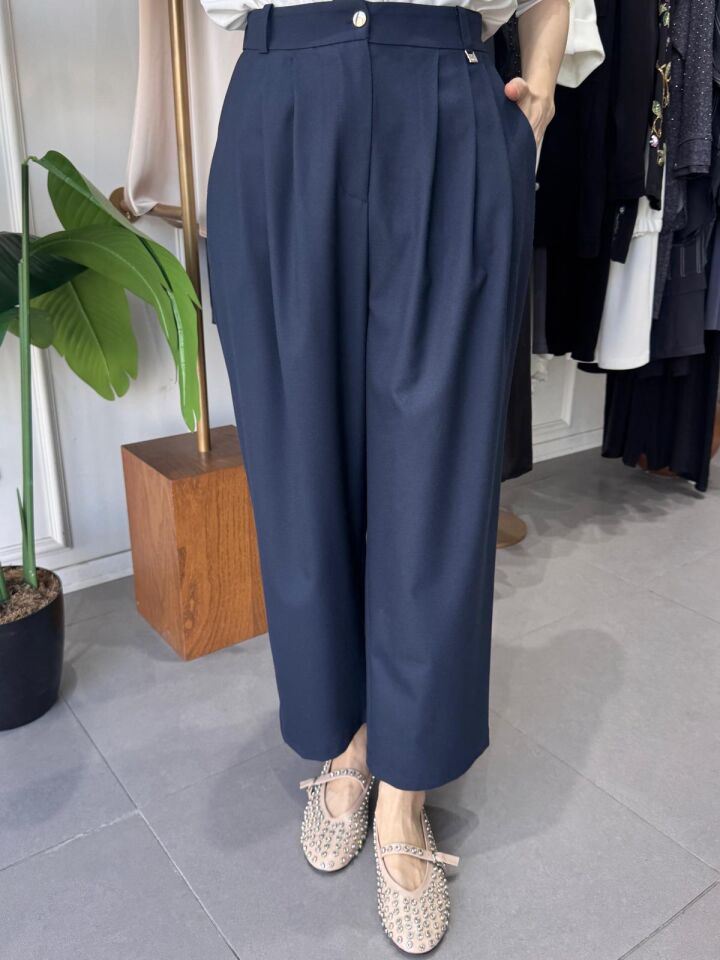 ŞALVAR PANTOLON LACİVERT