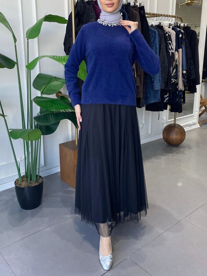 ROCCİOSO ANGORA KAZAK LACİVERT