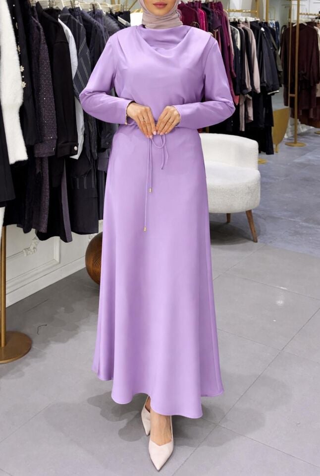 SATİN GRACE ETEKLİ TAKIM