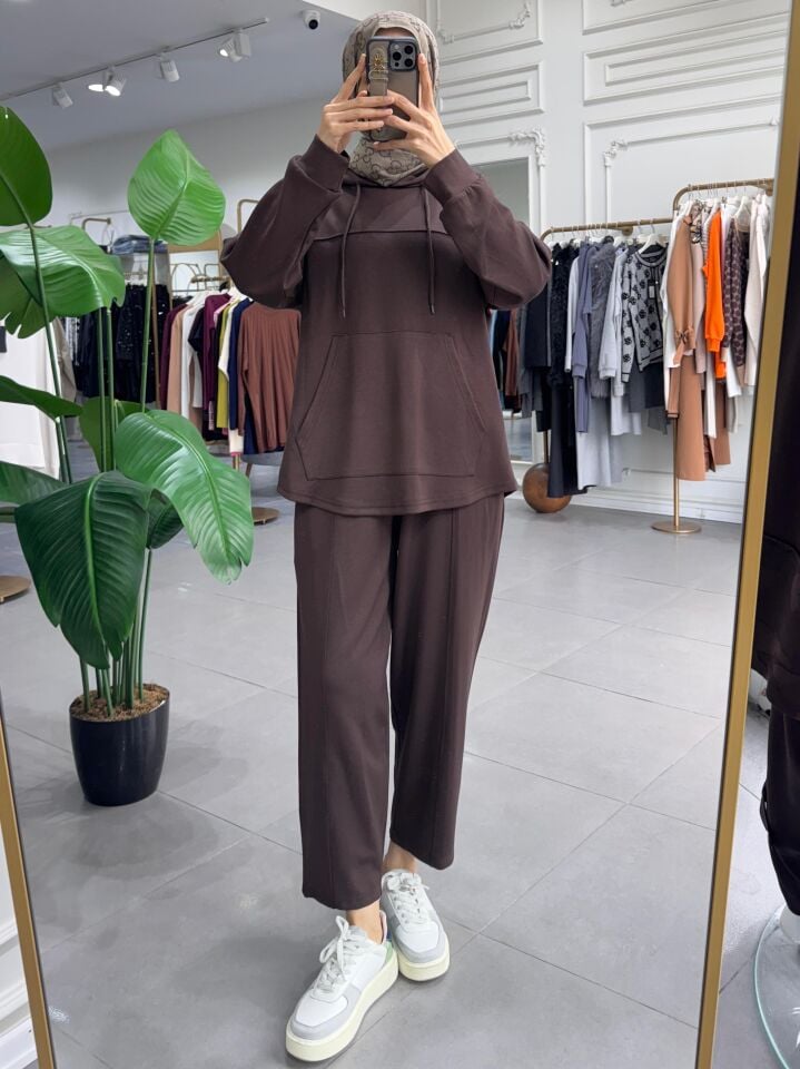 KAPÜŞONLU TAKIM KAHVE