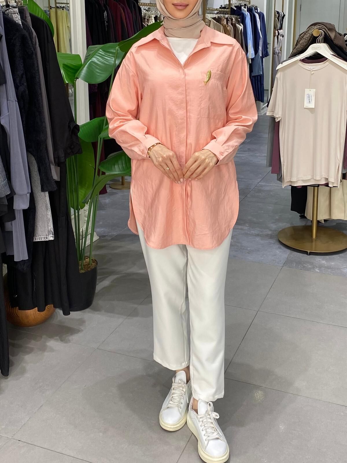 SUNSHİNE GÖMLEK PEMBE