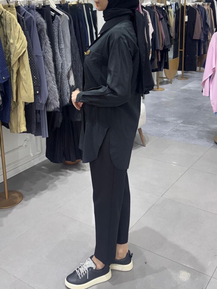 SUNSHİNE GÖMLEK SİYAH