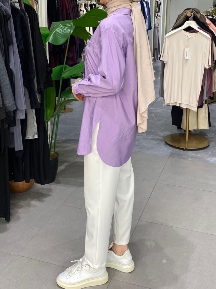 SUNSHİNE GÖMLEK LİLA