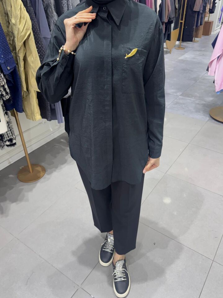 SUNSHİNE GÖMLEK SİYAH