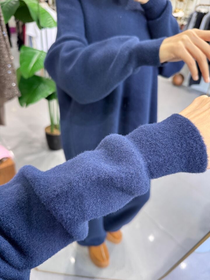 PELUŞ TAKIM LACİVERT