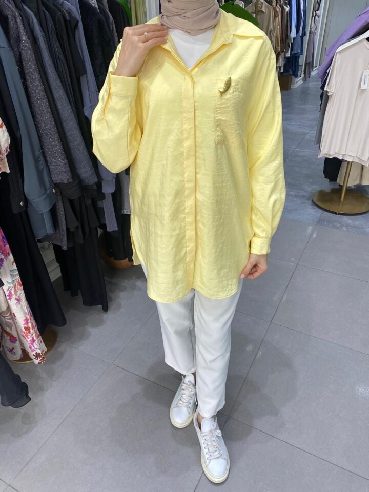 SUNSHİNE GÖMLEK SARI