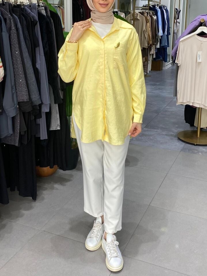 SUNSHİNE GÖMLEK SARI