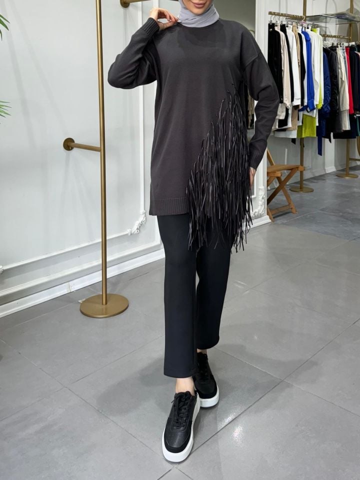 POPE BASİC TRİKO KAZAK  ANTRASİT