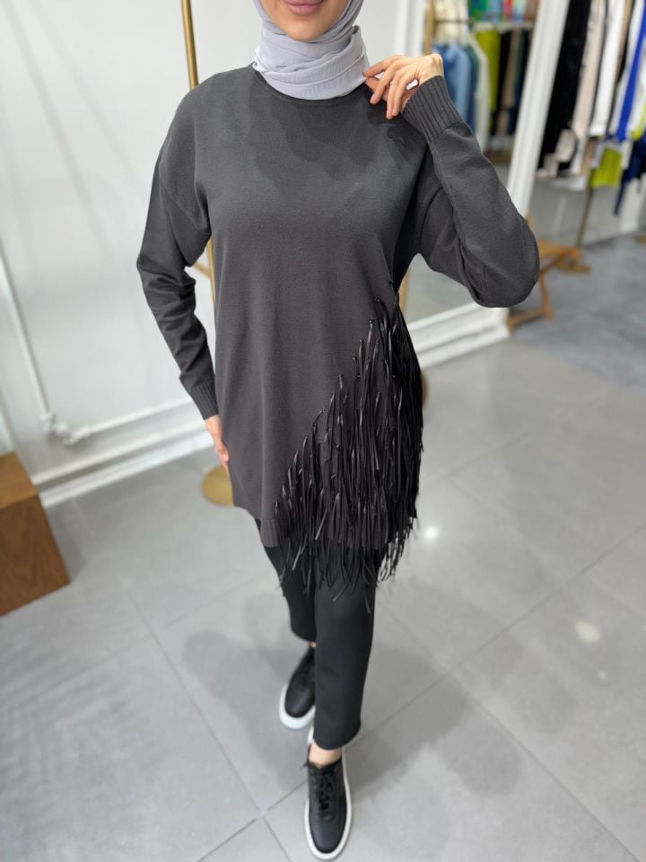 POPE BASİC TRİKO KAZAK  ANTRASİT