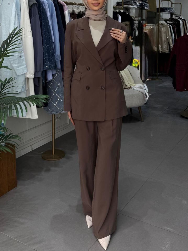 ROYAL PANTOLON KAHVERENGİ