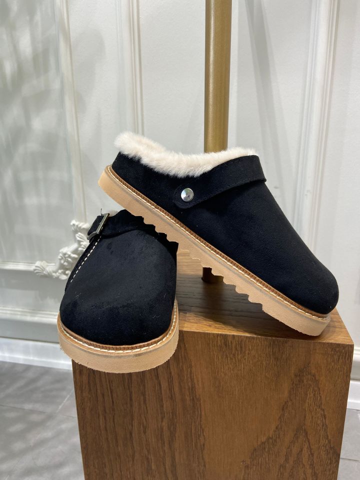 TÜYLÜ TERLİK SİYAH