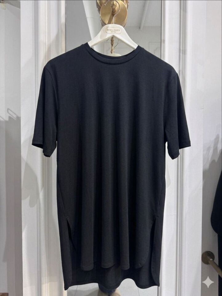 TİRİL KISA KOLLU SİYAH