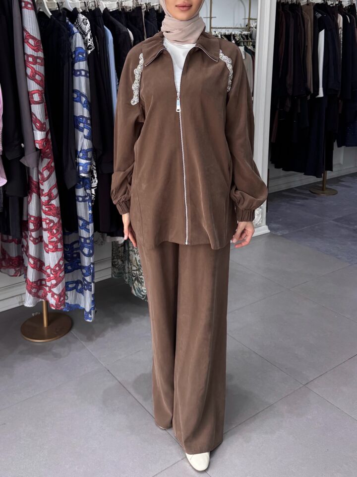 SİGNORA TAKIM KAHVERENGİ