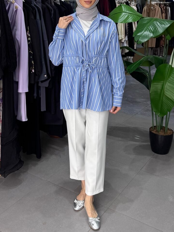 ALİN İPLİ GÖMLEK