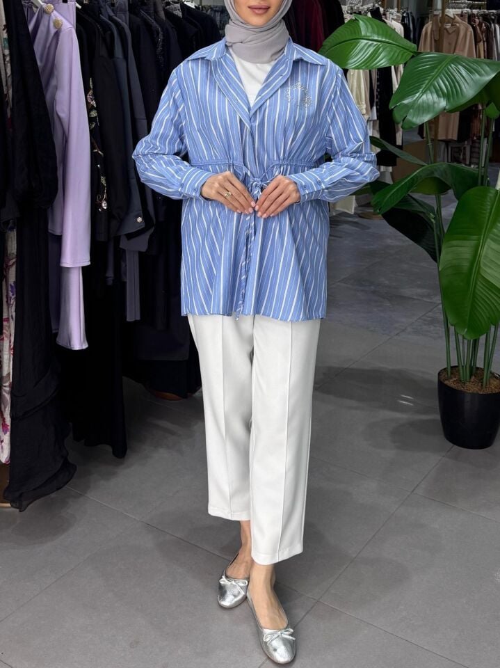 ALİN İPLİ GÖMLEK