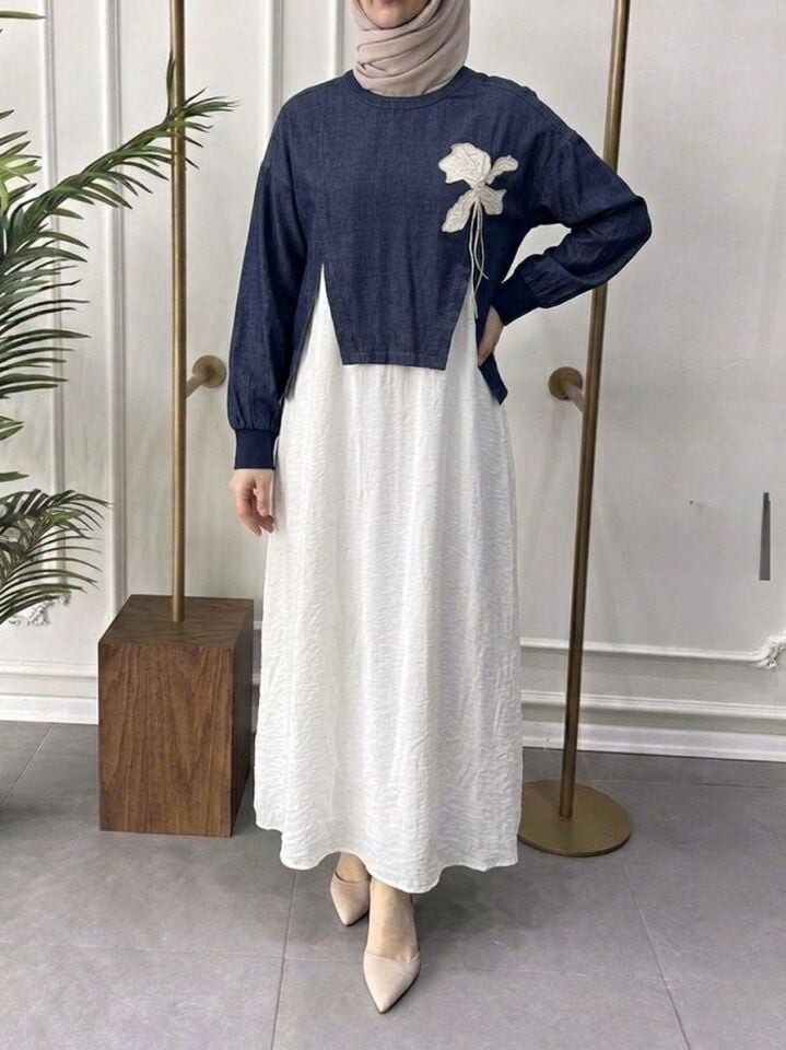 DOUBLE DREAM ELBİSE BLUZ TAKIM